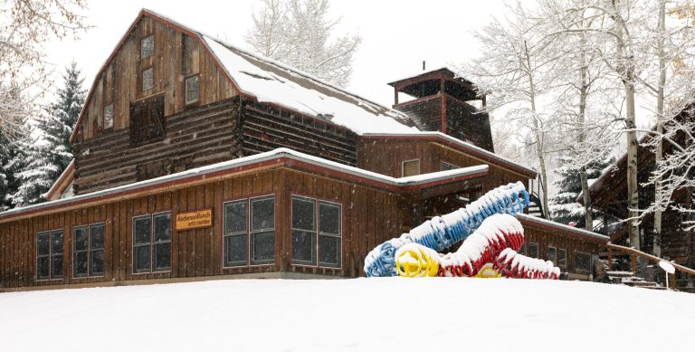 Bunny Burson outdoor sculpture winter