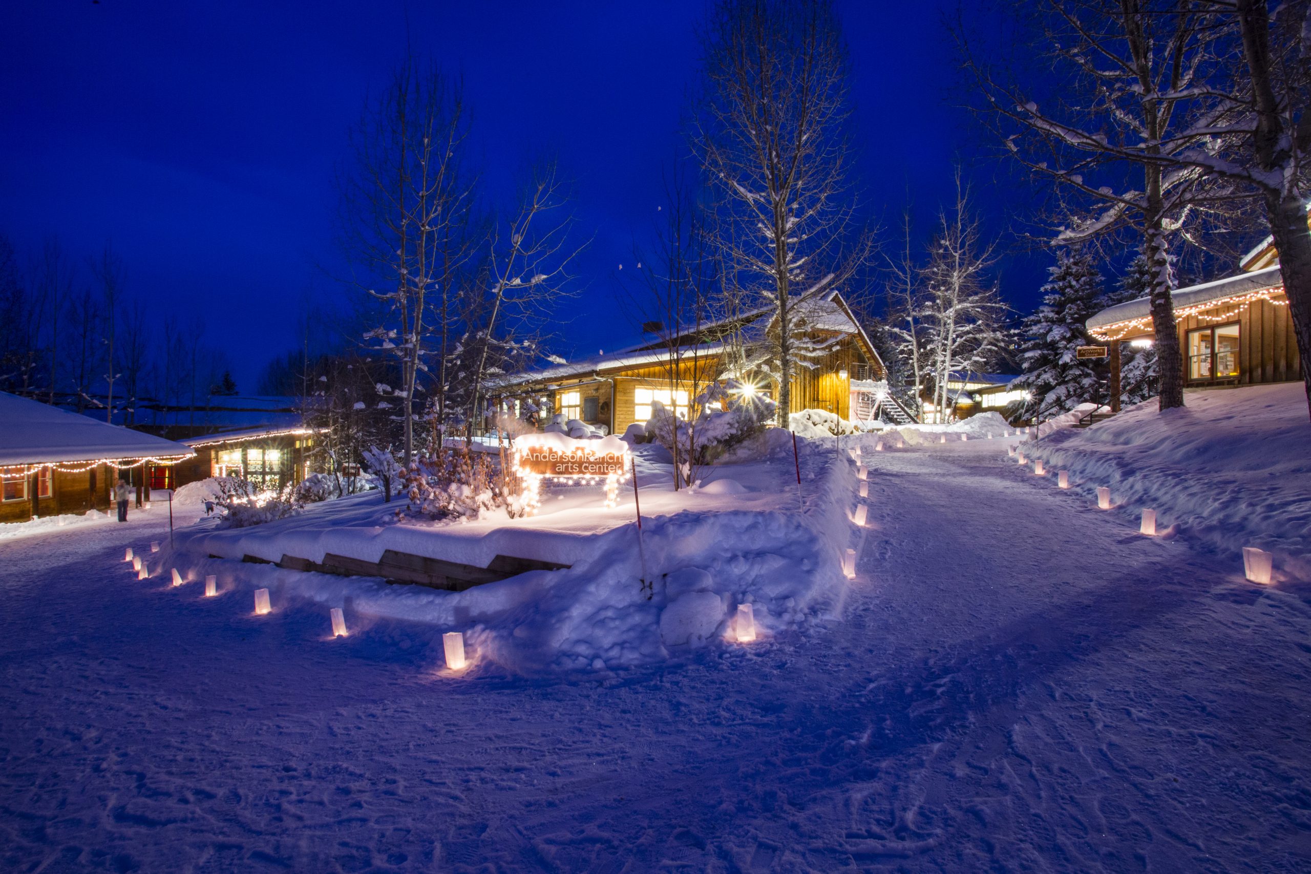 Ranch campus winter holiday open house benefit dinner