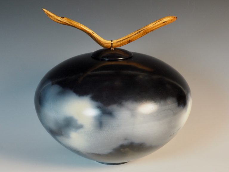 atmospheric surface effects on saggar-fired ceramic forms