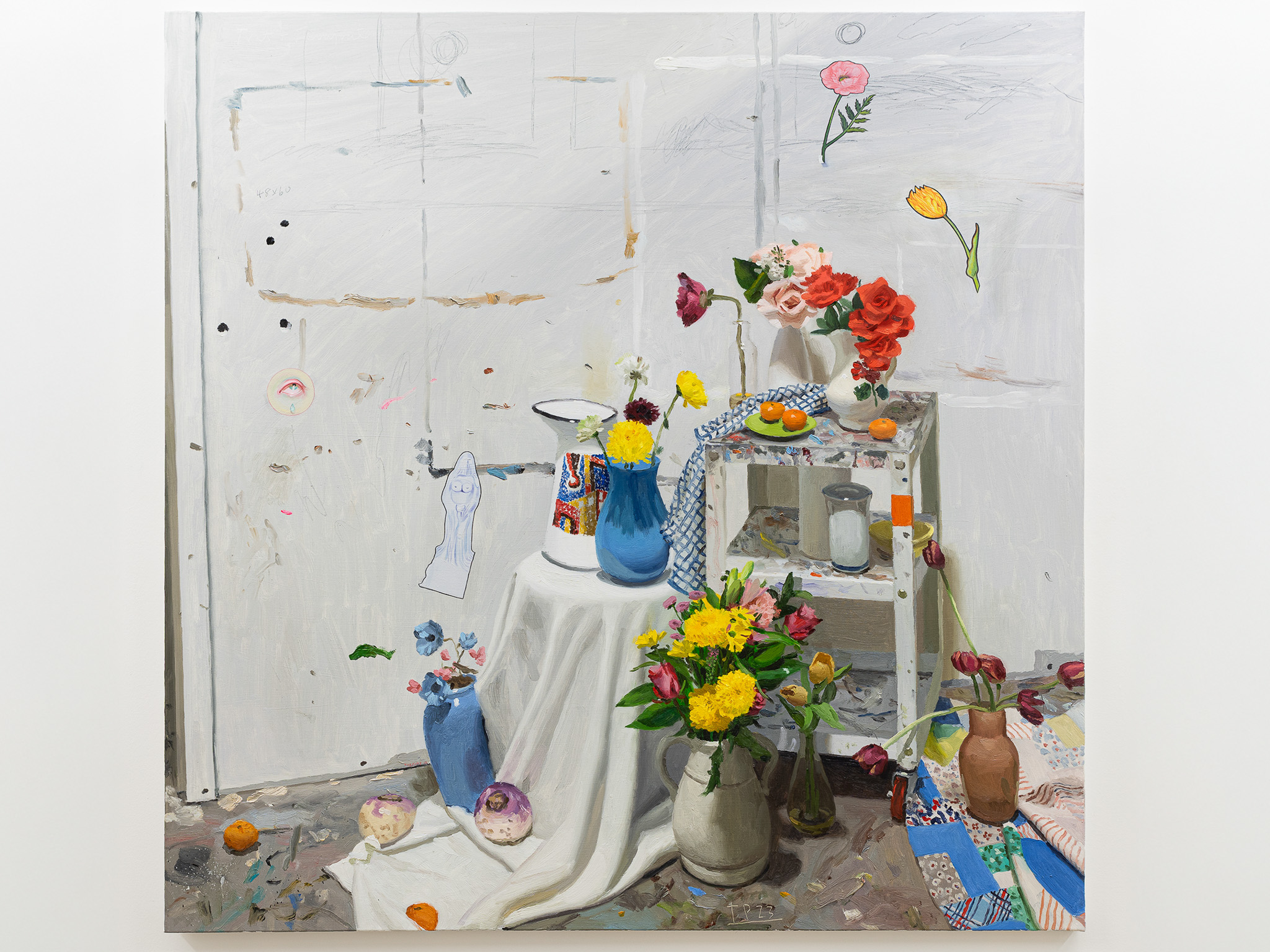 still life oil painting workshop exploring color relationships and cultural meaning