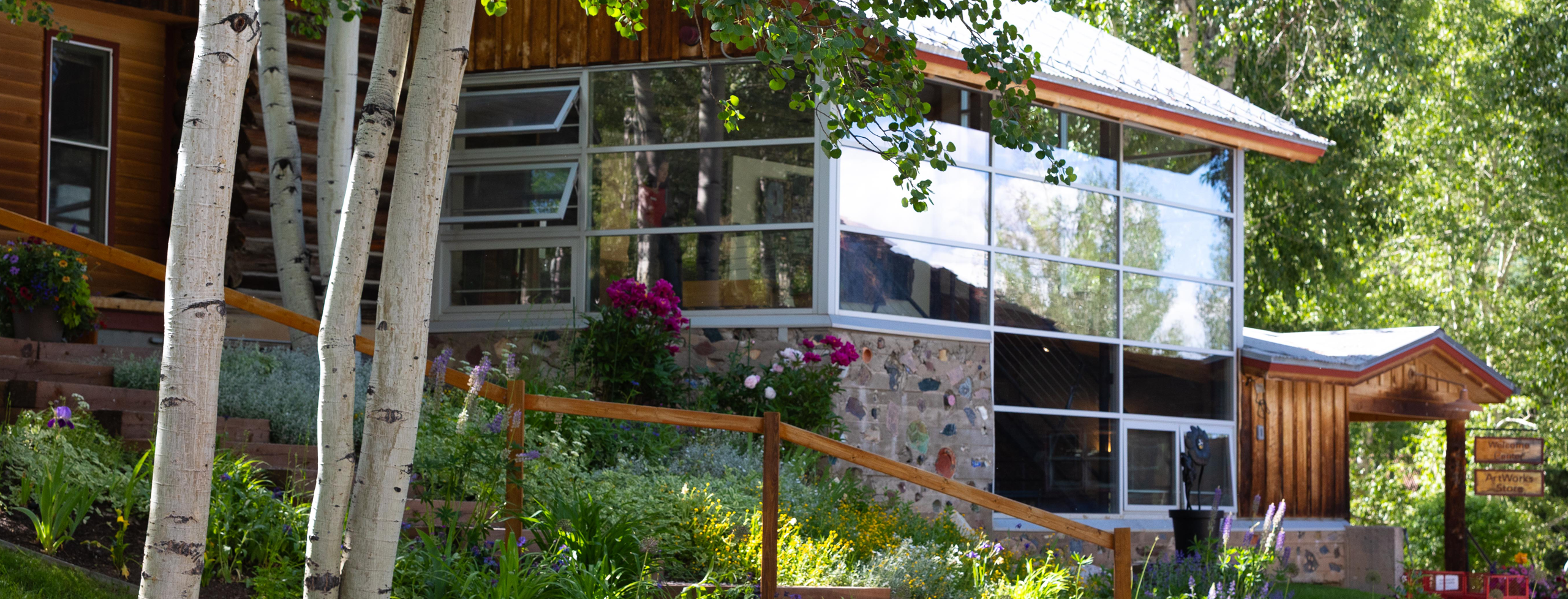 The beautiful and historic 5-acre Anderson Ranch Arts Center campus is home to seven studios including Ceramics, Digital Fabrication, Furniture Design & Woodworking, Painting & Drawing, Photography & New Media, Printmaking, and Sculpture; Image Courtesy of Anderson Ranch Arts Center