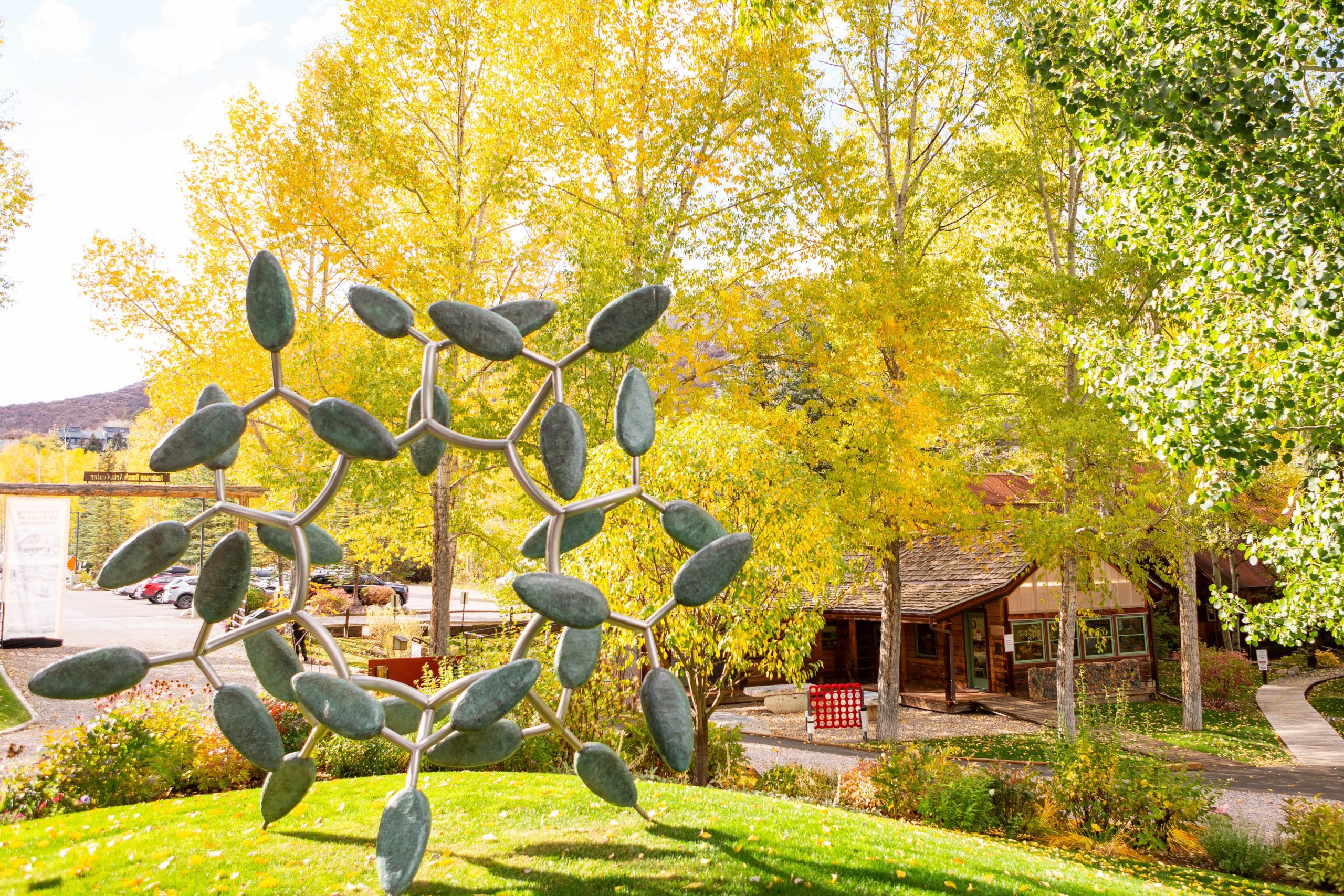 Campus Fall James Surls outdoor sculpture